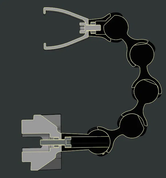 Ngàm gắn webcam Logitech Brio cho Ender 3 S1 Pro (chỉnh góc) - Image 4