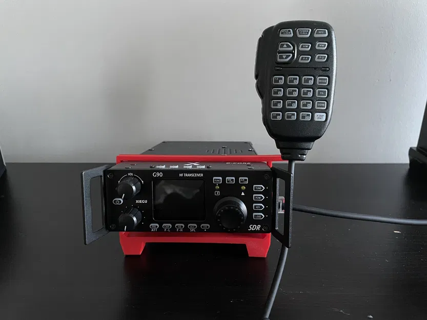 Móc treo micro clip-on cho Xiegu G90 (Clip-On Mic Hook) - Image 1