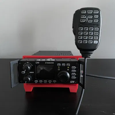 Móc treo micro clip-on cho Xiegu G90 (Clip-On Mic Hook)