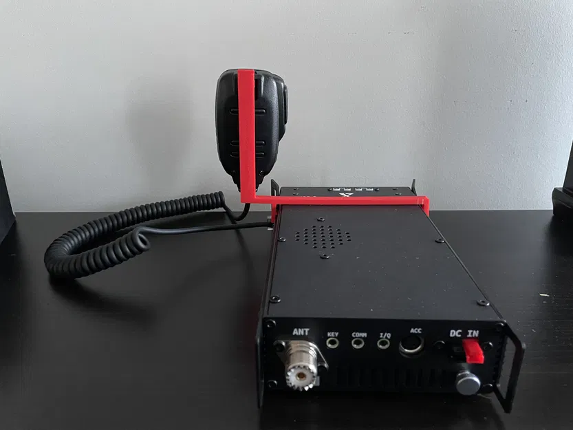 Móc treo micro clip-on cho Xiegu G90 (Clip-On Mic Hook) - Image 3