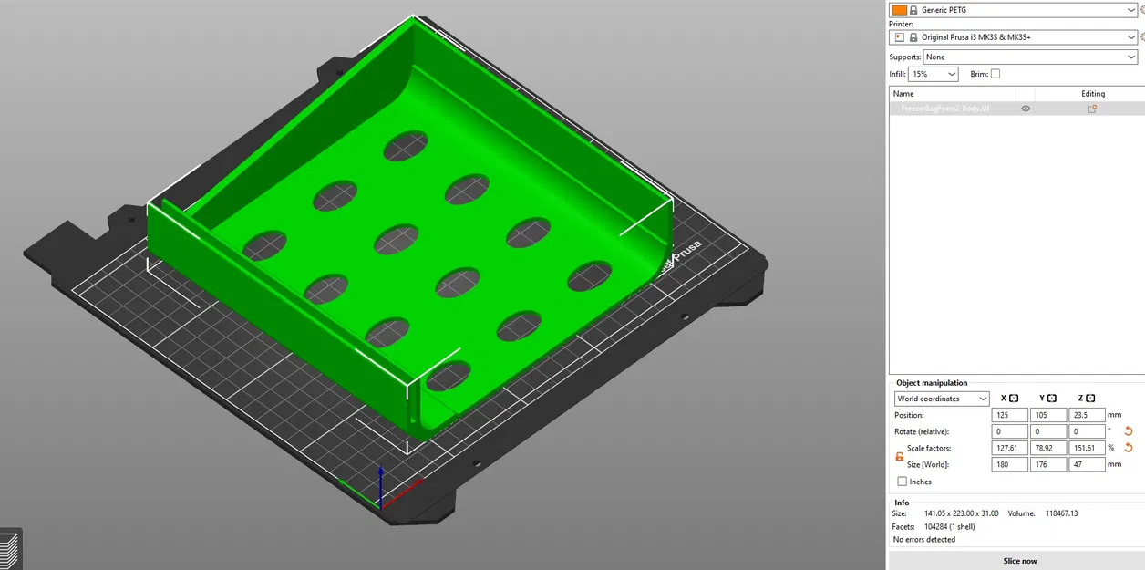 Khuôn tạo “gạch” đồ ăn trữ đông (Freezer Food Brick Form) - Image 5
