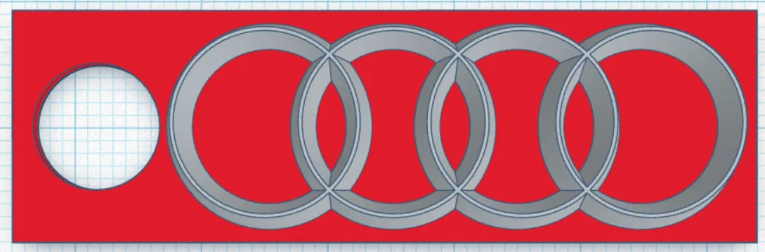 Móc khóa Audi - Image 3