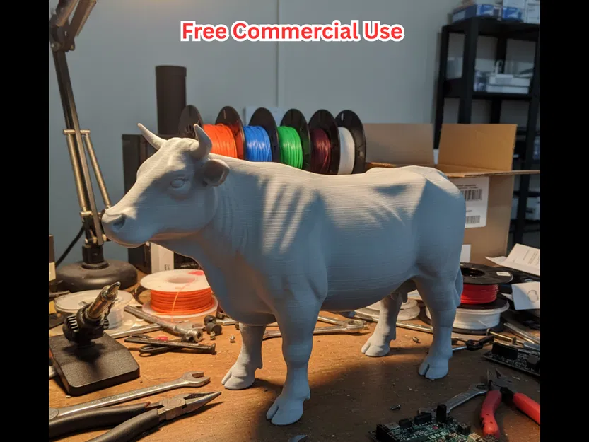 Tượng Bò Bán Hiện Thực - Image 1