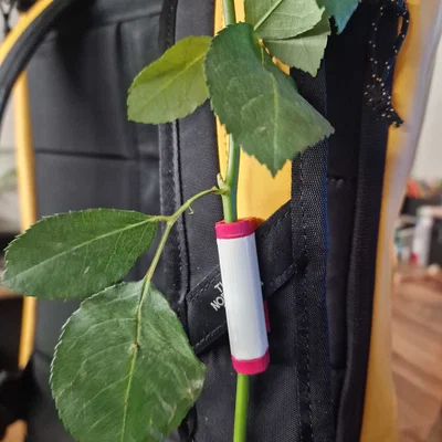 Kẹp Balo Hoa Hồng Valentine (Valentines Rose Backpack Clip)