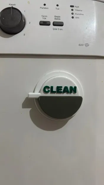 Bảng trạng thái máy rửa chén - Remix (nam châm 6x2 & khiên modular) - Image 1