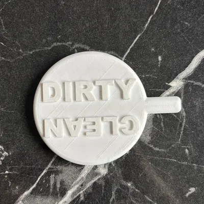 Bảng trạng thái máy rửa chén - Remix (nam châm 6x2 & khiên modular)