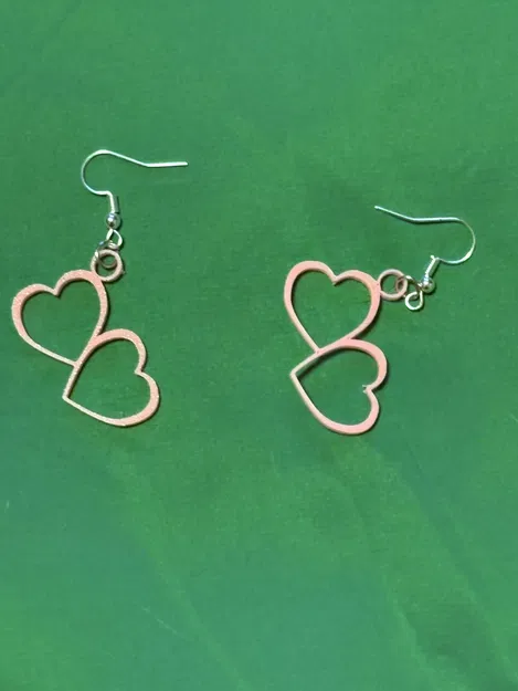 Bông tai hình trái tim (Heart Earrings) - Image 1