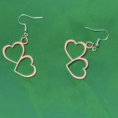Bông tai hình trái tim (Heart Earrings)
