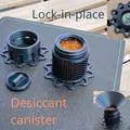 Hộp silica gel trong lòng spool có khoá cố định, tuỳ chọn hygrometer - Thumbnail 1