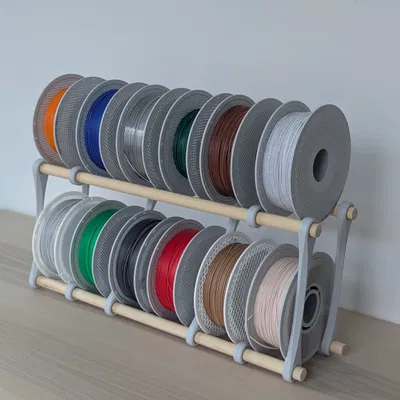 Kệ Treo Cuộn Filament Dạng Giàn (Truss-like Spool Rack)