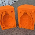 Khuôn Snow Grenade Mold (Lựu đạn tuyết) - Thumbnail 2