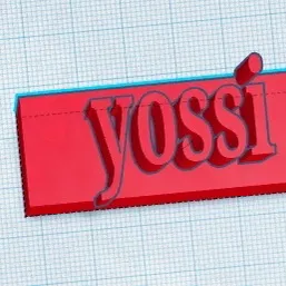 Yossi Block (móc khóa dạng block)