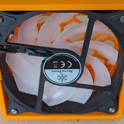 Giá đỡ bên trong cho Soldering fume extractor dùng quạt 120 mm