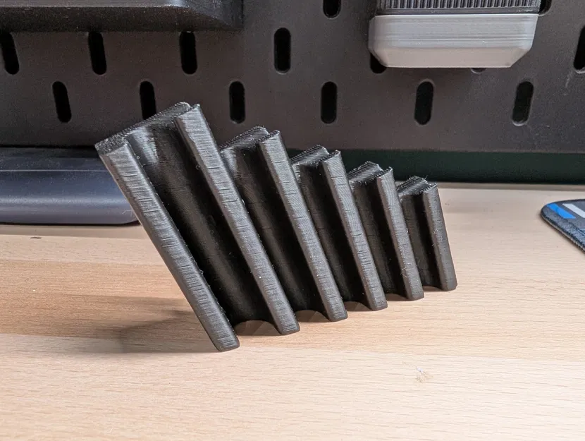 Giá gắn lục giác nam châm IKEA SKÅDIS – Bản gọn 5 khe (tối đa 6 mm) - Image 2