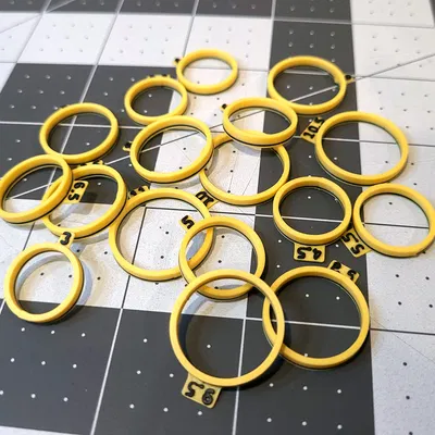 Bộ tạo size nhẫn tham số (Parametric ring sizer/generator)