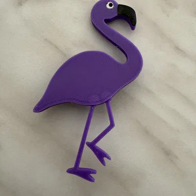 Ghim cài hồng hạc (Flamingo Anstecker / Flamingo pin)