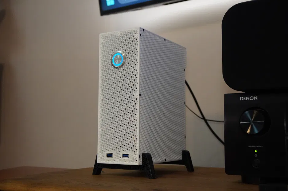 [TDM-01] Case PC 5L phong cách Portal: nguồn trong, GPU low profile - Image 3