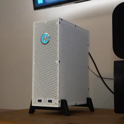 [TDM-01] Case PC 5L phong cách Portal: nguồn trong, GPU low profile