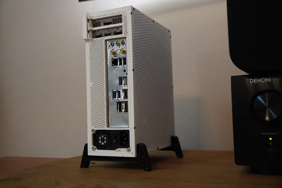 [TDM-01] Case PC 5L phong cách Portal: nguồn trong, GPU low profile - Image 5