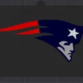 Khung Treo Tường New England Patriots (Wall Frame) - Thumbnail 1