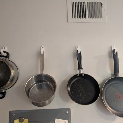 Móc Treo Tường Nồi/Chảo (Pot Pan Wall Hook) #12 Vít Countersunk