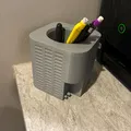 Giá cắm bút mô phỏng dàn nóng AC (HVAC) – AC condenser unit pen holder - Thumbnail 2