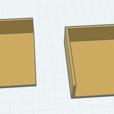 Hộp có nắp trượt (Closable box)
