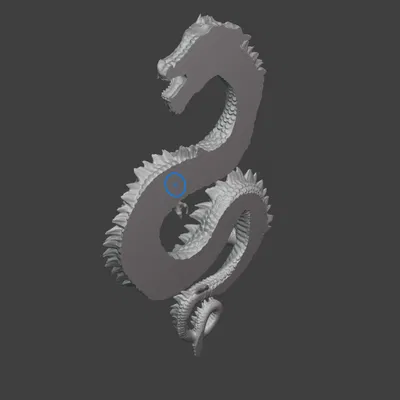 Rồng Trung Hoa (Treo Tường)