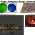 [Better Grip rmx] Khuôn ép burger patty 130mm (~200g/patty) - Thumbnail 1