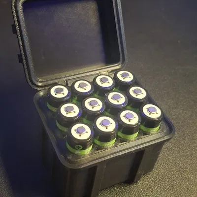 Hộp Rugged Đựng Pin AA (AA Battery Rugged Box)