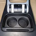 Cupholder Porsche Cayenne 955 (Insert kẹp vào console giữa) - Thumbnail 1