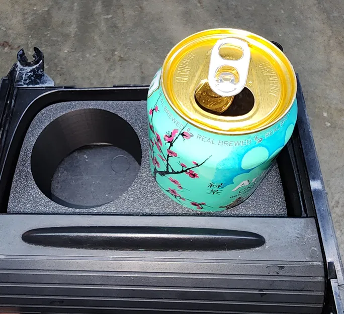 Cupholder Porsche Cayenne 955 (Insert kẹp vào console giữa) - Image 2