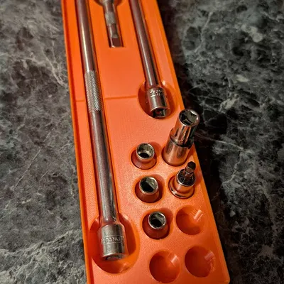 Giá đỡ Gridfinity cho thanh nối dài ratchet 3/8