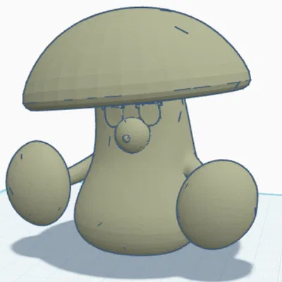 Amoonguss (Pokémon) - mẫu in 3D