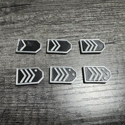 Star Trek: Picard - Enlisted Rank Pips (huy hiệu cấp bậc)