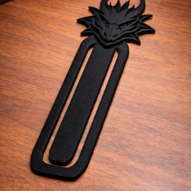 Bookmark rồng (nhìn thẳng mặt)