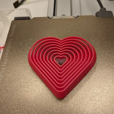 Love #2 - Heart Twist Fidget (Fidget trái tim xoắn)