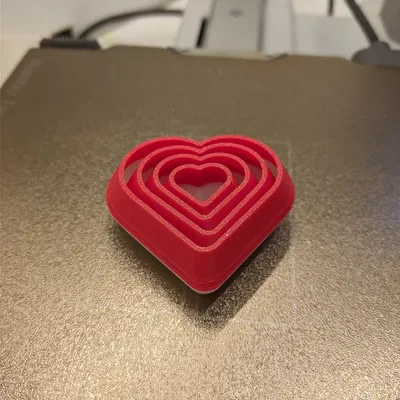 Love #2 - Heart Twist Fidget (Fidget trái tim xoắn)