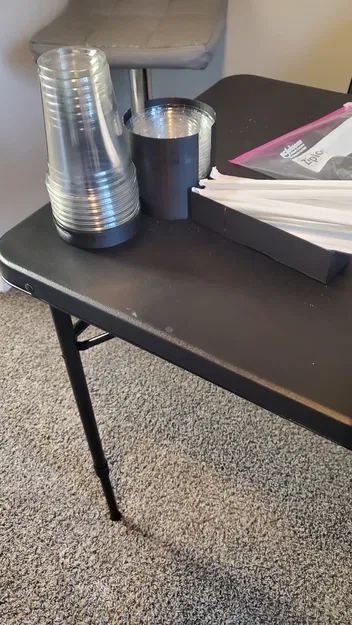 Giá giữ nắp ly và ống hút - Image 2