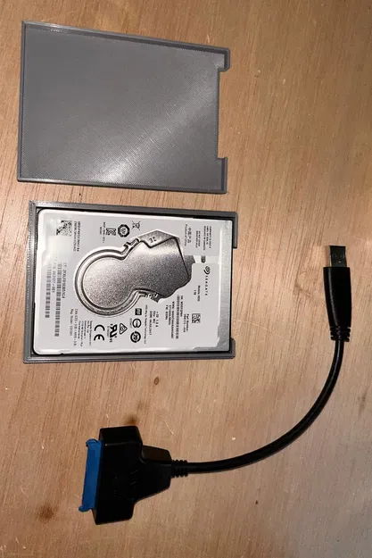 Vỏ HDD 2.5" (2.5" HDD Case) in 3D - Image 2