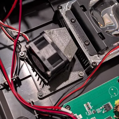 Adapter quạt Anycubic Photon Mono 4 Ultra (thay 5015 bằng 4020)