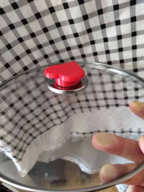 Tay nắm nắp hình trái tim - Image 1