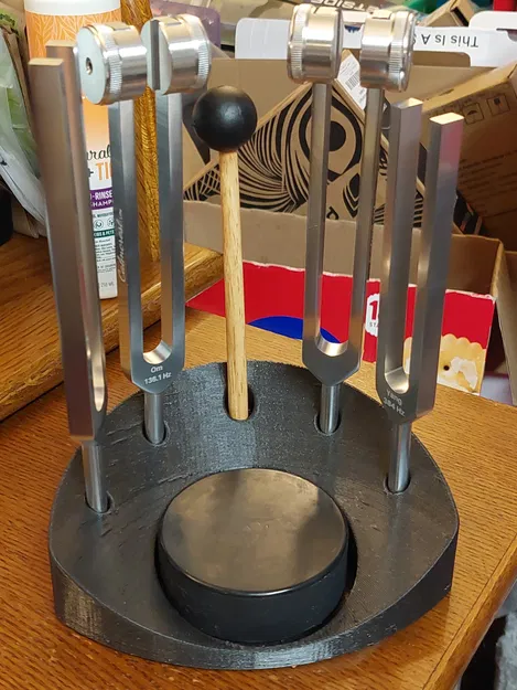 Giá đỡ cho bộ meditation tuning forks - Image 1