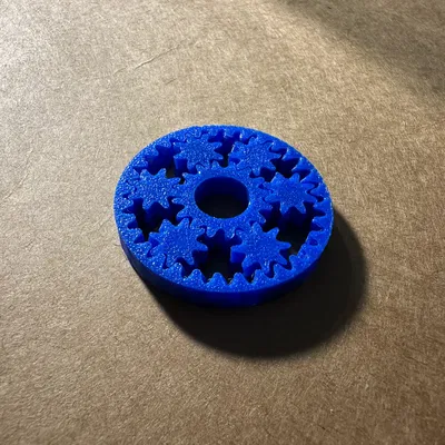 Con quay fidget bánh răng xoắn (Helical Gear Fidget Spinner)