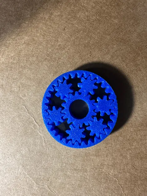 Con quay fidget bánh răng xoắn (Helical Gear Fidget Spinner) - Image 2