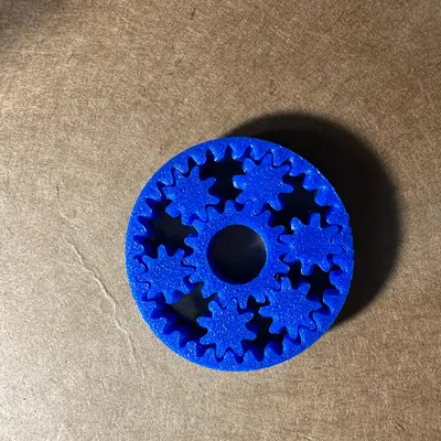 Con quay fidget bánh răng xoắn (Helical Gear Fidget Spinner)