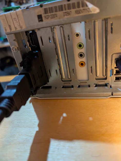 Bracket PCI Low Profile cho Creative Sound Blaster X-Fi XtremeGamer (SB0730) - Image 1