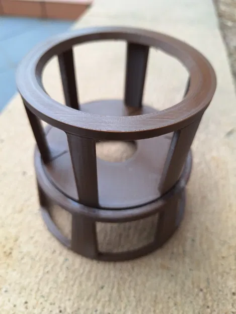 Giá đỡ chai soda cho brine shrimp (tôm nước mặn) - Image 1