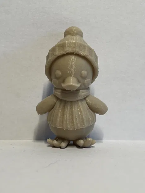 Chú Vịt Đan Len Dễ Thương (Cute Knitted Duck) - Image 2