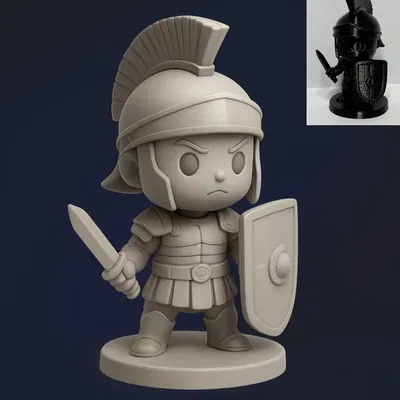 Chiến Binh Spartan Chibi (Chibi Spartan Warrior)